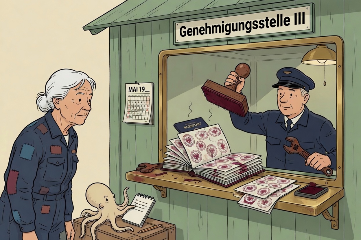 Zollkontrolle im eigenen Schiff