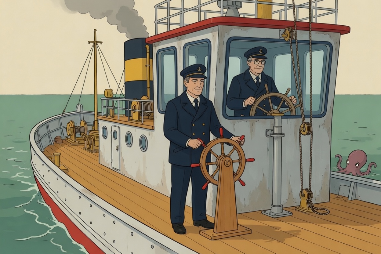 Kapitän ohne Schiff